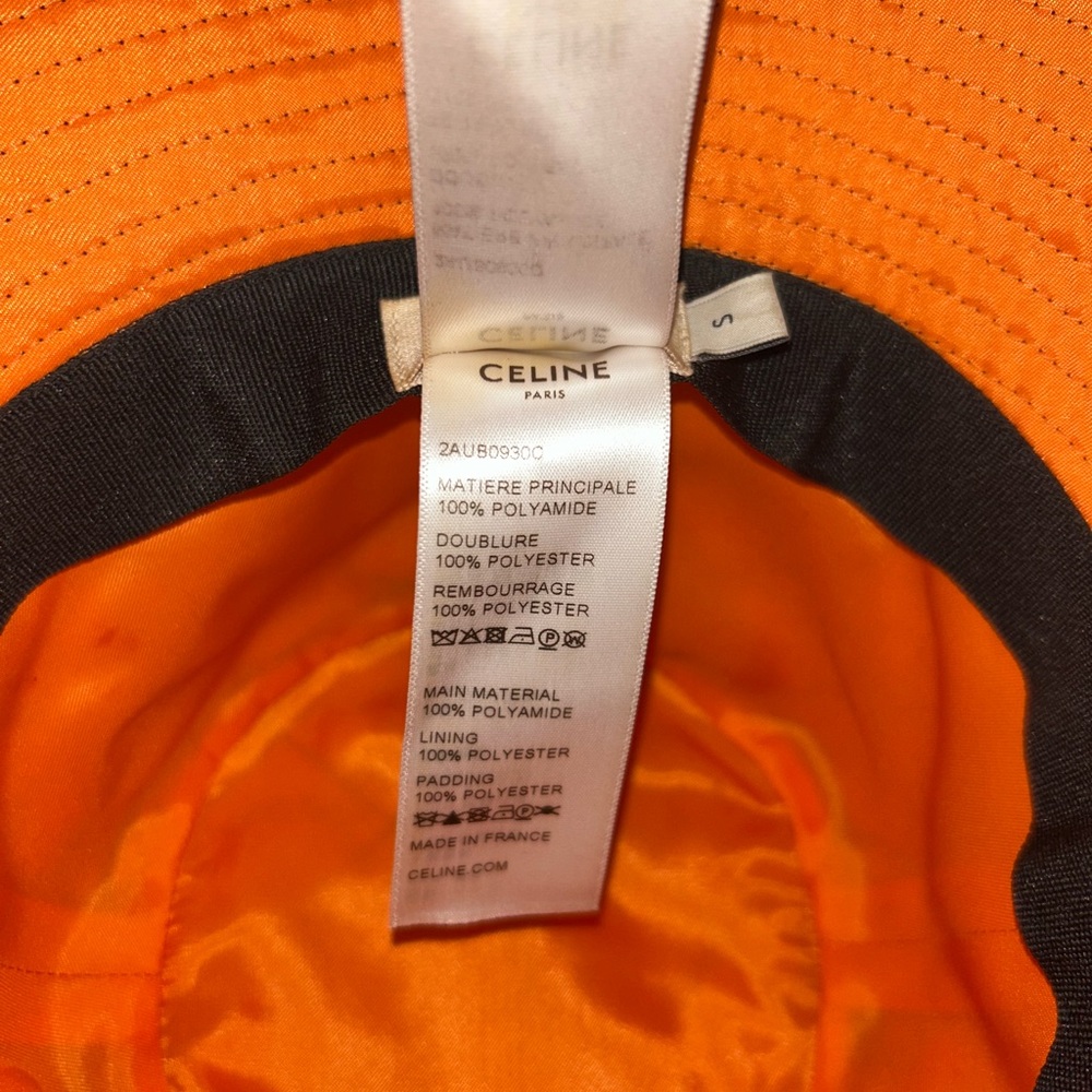 Celine Black Quilted Hat - Picture 5 of 9